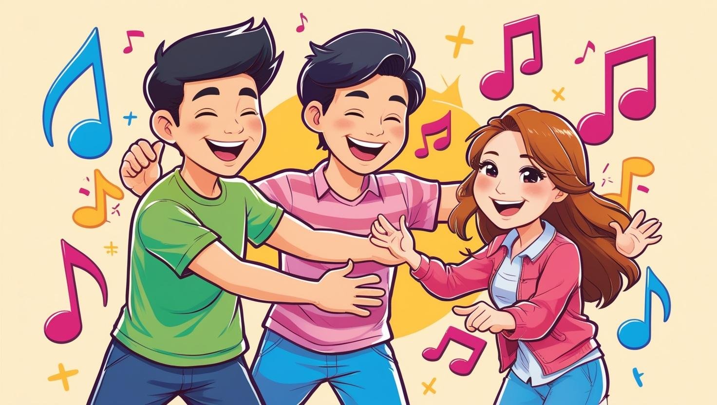 AI音樂係咩？秒變你嘅音樂BFF！playful style, asian man and woman age 18.jpg