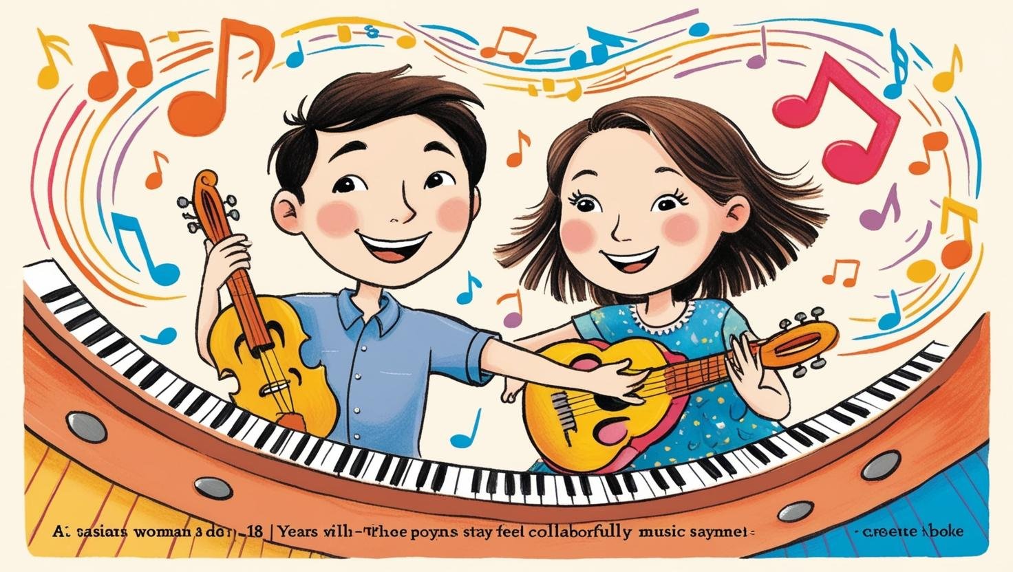 整你嘅AI音樂神：做創意巫師！playful style, asian man and woman age 18 .jpg