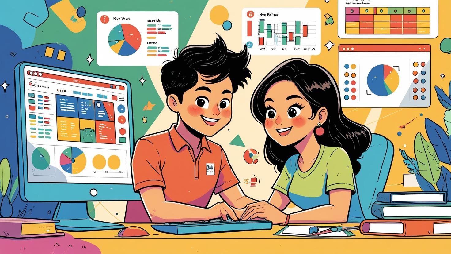 AI 點樣幫你做公平決定？playful style, asian man adn woman age 18.jpg