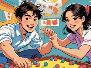 AI 點樣幫 NPC 學你嘅玩法？playful style, asian man and woman age 18.jpg